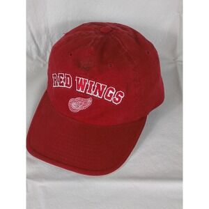 Detroit Red Wings Vintage American Needle NHL Adjustable Hat Cap Script 90's